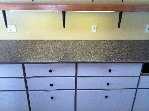 back countertop almost done