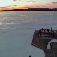 Tupper Lake Sunset 03/12/09